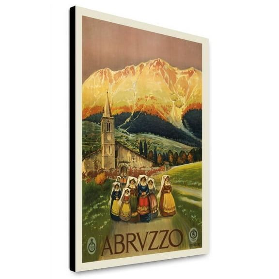 Canvas Print: Abruzzo, 1920
