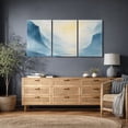 thumbnail image 1 of Canvas Print Abstract Landscape Wall Art Set of 3 Modern Decorative for Living Room Bedroom - 16"x24" x 3, 1 of 8