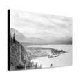 thumbnail image 1 of Canvas Print: Aerial View Of Seward, circa 1900, 1 of 3