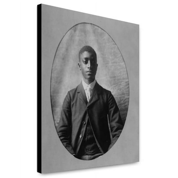 Canvas Print: African American Man, Facing Front, View 4, 1899