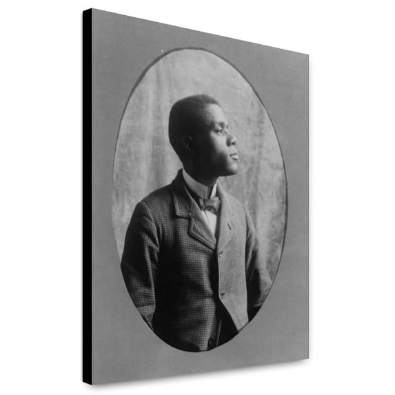 Canvas Print: African American Man, Right Profile, View 2, 1899