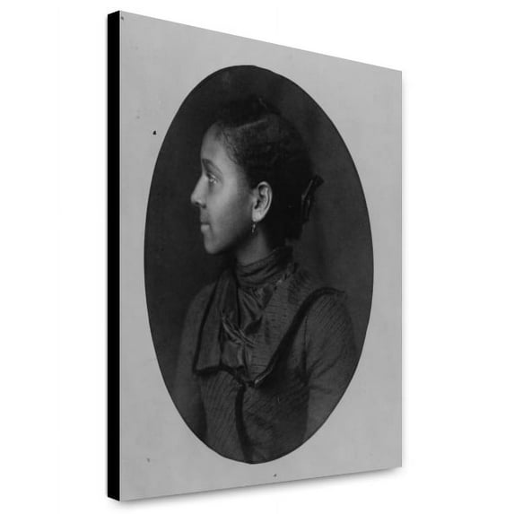 Canvas Print: African American Woman, Left Profile, View 3, 1899