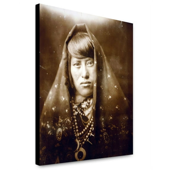 Canvas Print: An Acoma Woman, 1905