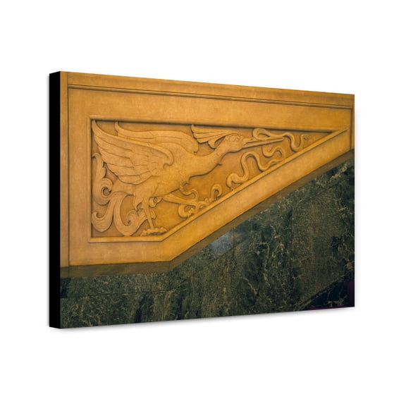 Canvas Print: Architectural Detail, Interior, Alabama Theatre, Birmingham