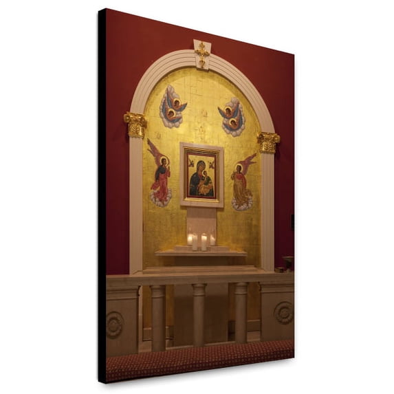 Canvas Print: Architectural Detail Of Interior, Cathedral Of The Immaculate