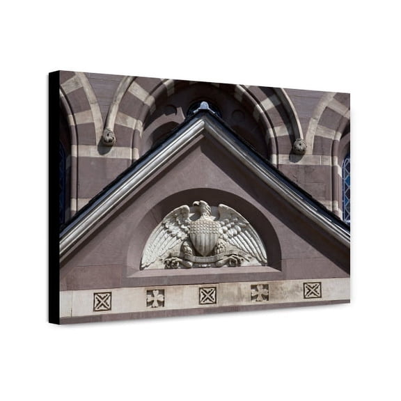 Canvas Print: Architectural Detail, The Chapel Building Of Gallaudet University