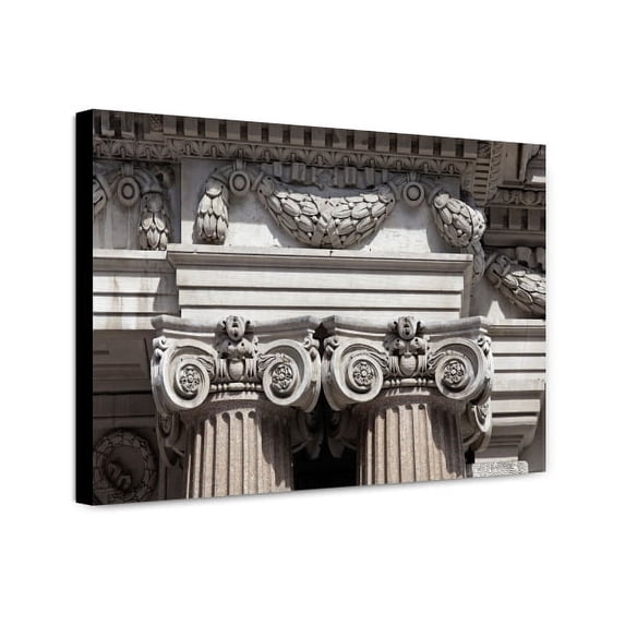 Canvas Print: Architectural Details On The Colorado Building, 14th And G St., NW