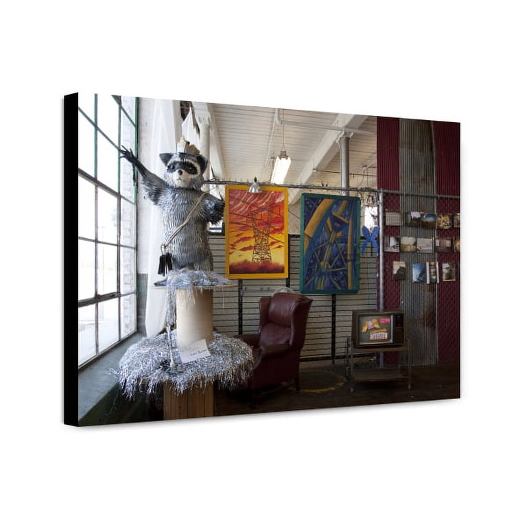 Canvas Print: Art At The Lowe Mill Gallery, Huntsville, Alabama