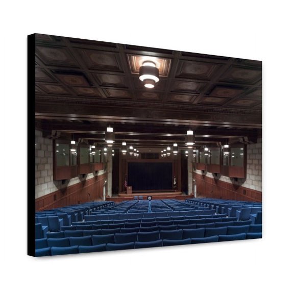 Canvas Print: Auditorium, Herbert C. Hoover Building, U.S. Department Of