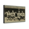 thumbnail image 1 of Canvas Print: Babe Ruth, Ernie Shore, Rube Foster, Del Gainer, Boston Red Sox, 1 of 3