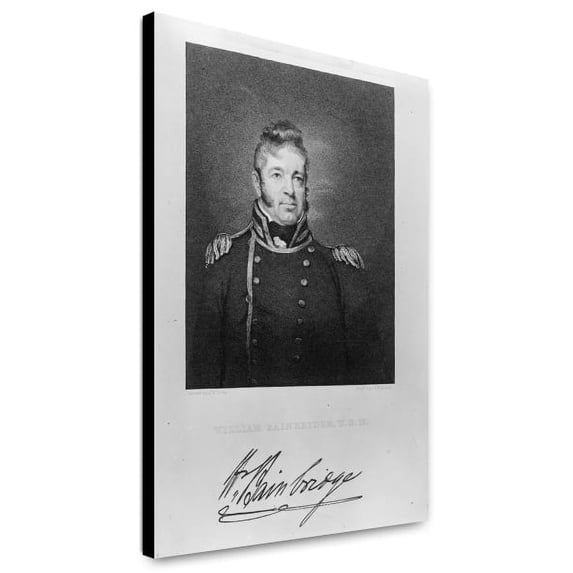 Canvas Print: Bainbridge, William. Commodore, U.S.N., 1916