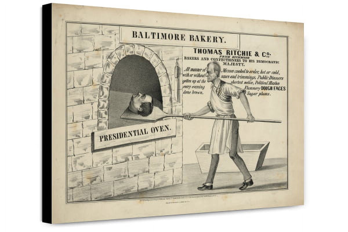 Thomas Ritchie Rdf Canvas Print: Baltimore Bakery. Thomas Ritchie & Co. From Richmond ...