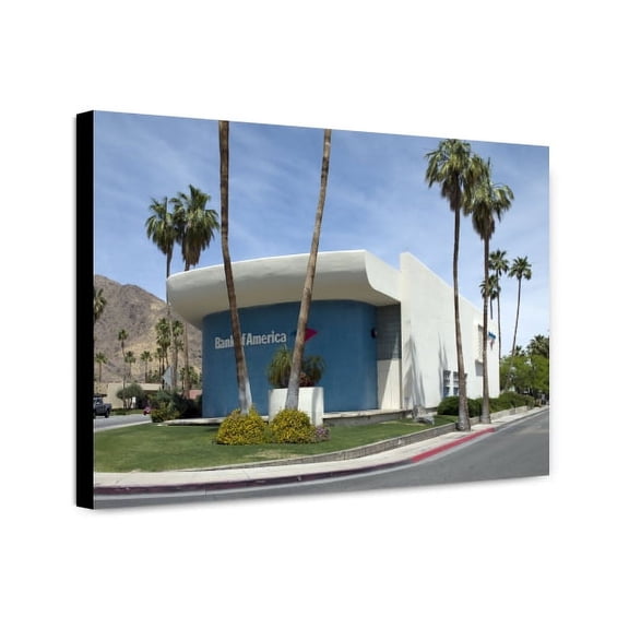 Canvas Print: Bank Of America Building, Palm Springs, California, 2009