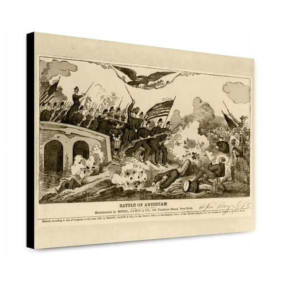 Canvas Print: Battle Of Antietam, 1863