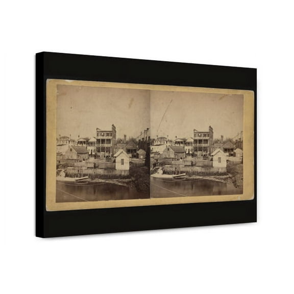 Canvas Print: Beaufort Seaside, 1862