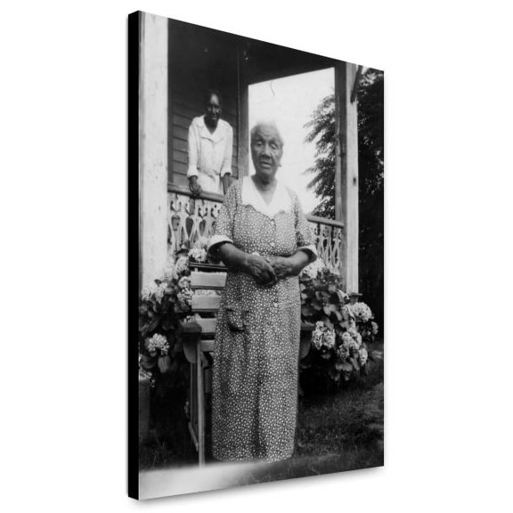 Canvas Print: Betty Simmons, Ex-Slave, Beaumont, 1937