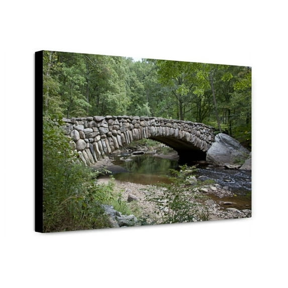 Canvas Print: Boulder Bridge, Rock Creek Park, NW, Washington, D.C., 2010