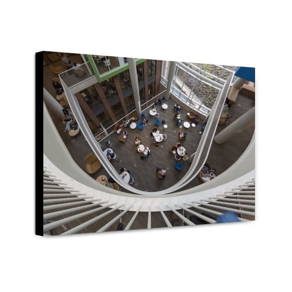 Canvas Print: Brody Learning Commons On The Homewood Campus Is Part Of The Johns
