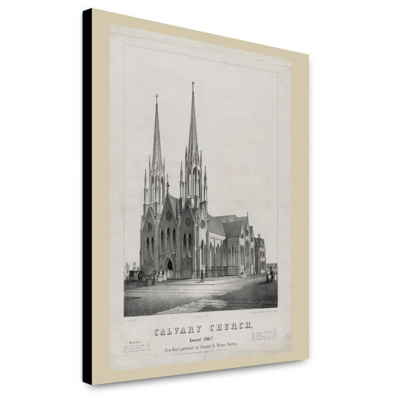 Canvas Print: Calvary Church, Erected 1846-7