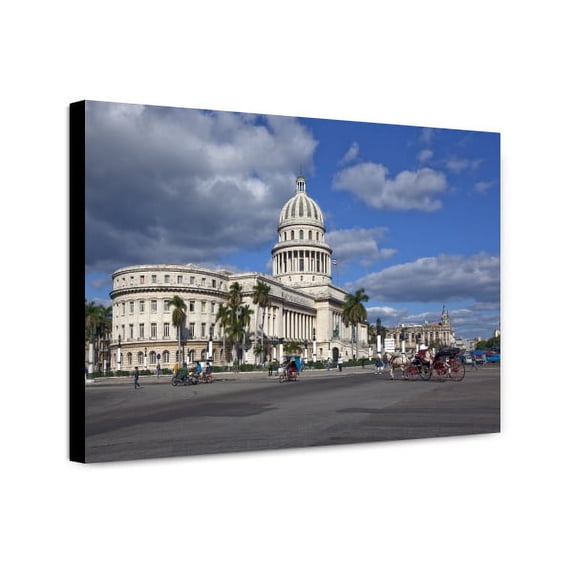 Canvas Print: Capitol, Havana, Cuba, 2010