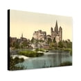 thumbnail image 1 of Canvas Print: Castle And Cathedral, Limburg (I.E., Limburg An Der Lahn), 1 of 3
