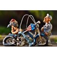 thumbnail image 1 of Canvas Print Casual Bike Biker America Cool Mechanic Tattooed Stretched Canvas 10 x 14, 1 of 3