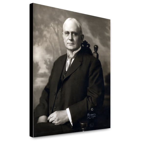 Canvas Print: Champ Clark, Half-Length Portrait, 1915