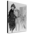 thumbnail image 1 of Canvas Print: Child With Dog, circa 1900, 1 of 3