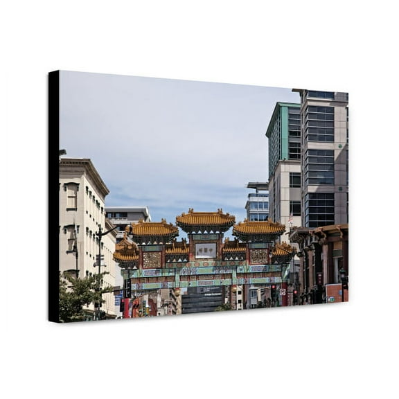 Canvas Print: Chinatown Pagoda, H St., NW, Washington, D.C., 2010