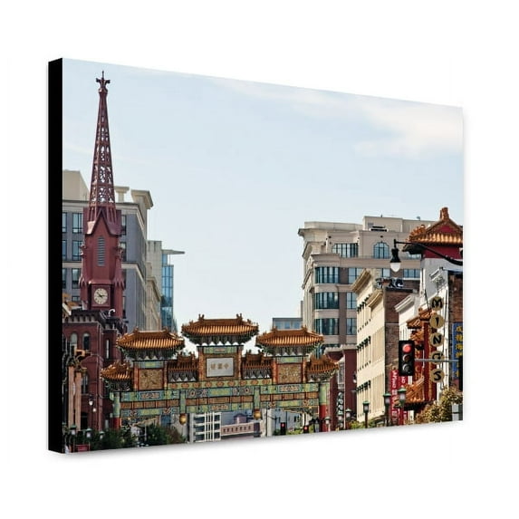 Canvas Print: Chinatown Pagoda, H St., NW, Washington, D.C., 2010