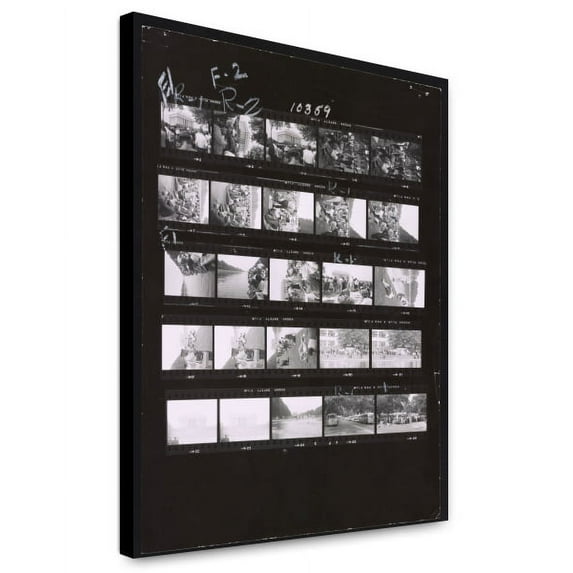 Canvas Print: Civil Rights March On Washington, D.C., 1963, Contact Sheet 9