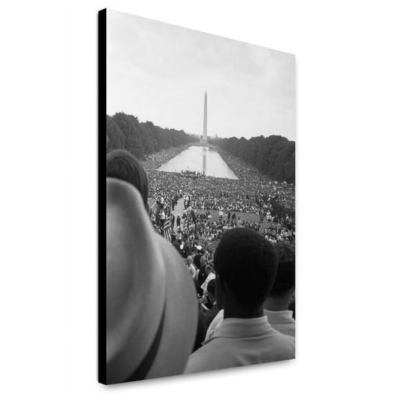 Canvas Print: Civil Rights March On Washington, D.C., 1963