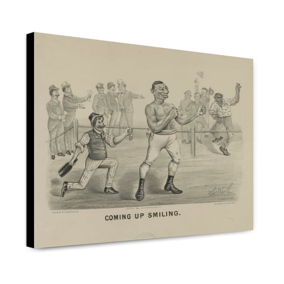 Canvas Print: Coming Up Smiling, 1884