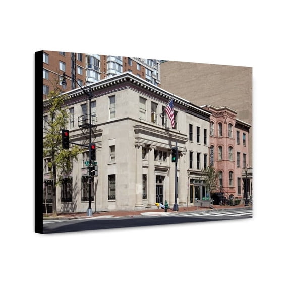 Canvas Print: Corner Of 5th And H St. In Chinatown, NW, Washington, D.C., 2010