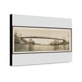 thumbnail image 1 of Canvas Print: Crow Island Bridge, Osage River, Osceola, Mo., 1914, 1 of 3