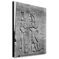 thumbnail image 1 of Canvas Print: Denderah (Tentyris) - Temple D'athor - Face Posterieure - Cleopatre, 1 of 3