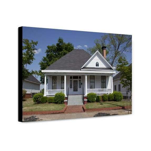 Canvas Print: Dexter Parsonage Museum, Montgomery, Alabama, 2010
