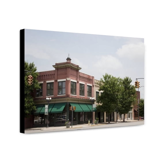 Canvas Print: Downtown Athens, Alabama, 2010