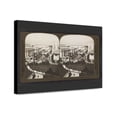 thumbnail image 1 of Canvas Print: East Lagoon And Palaces Of Education And Manufactures, North From, 1 of 3