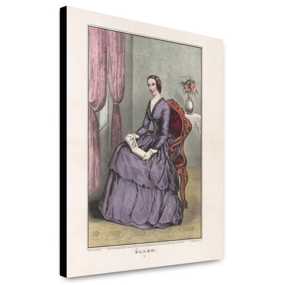 Canvas Print: Ellen, 1848