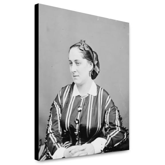 Canvas Print: Emily Jordon, circa 1855