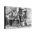 thumbnail image 1 of Canvas Print: Eskimo Family In Their Winter Igloo, 1924, 1 of 3