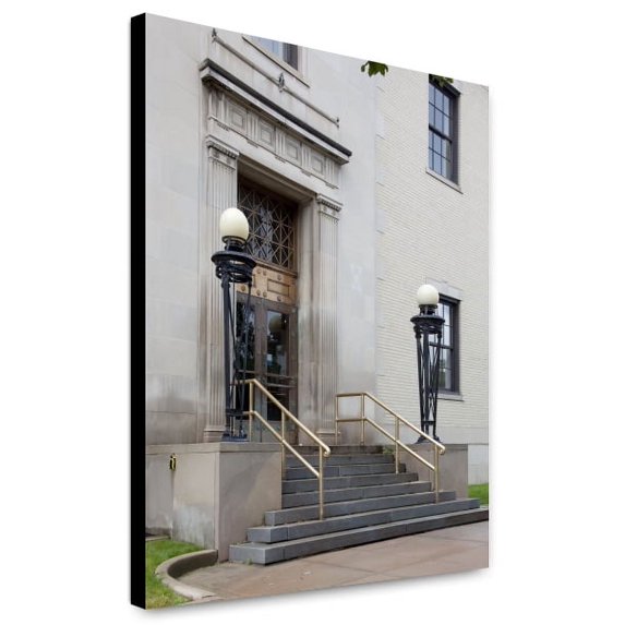 Canvas Print: Exterior, Alexander Pirnie Federal Building, Utica, New York, 2010