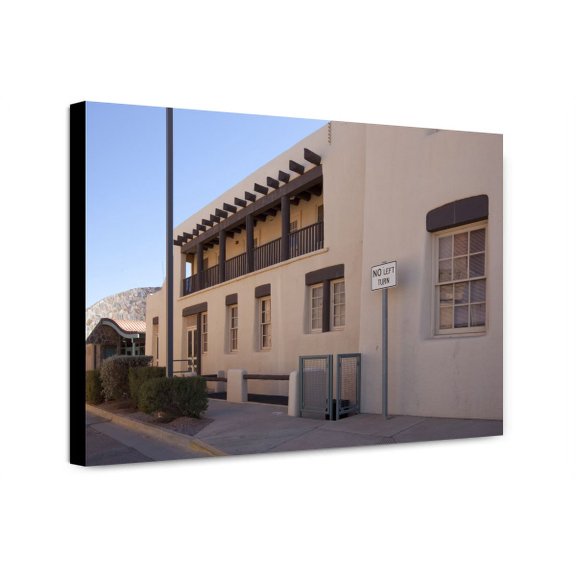 Canvas Print: Exterior, Border Patrol Station, Naco, Arizona, 2009