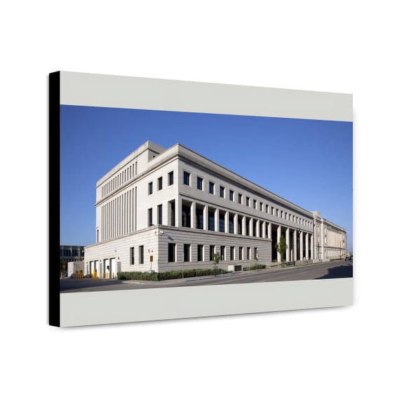 Canvas Print: Exterior, New Addition, Federal Building And U.S. Courthouse