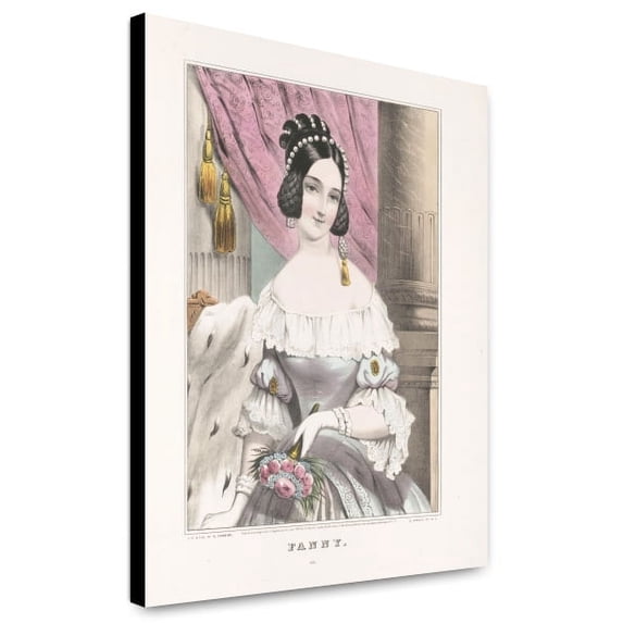 Canvas Print: Fanny, 1846
