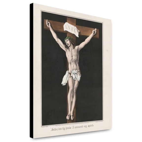 Canvas Print: Father, Into Thy Hands I Commend My Spirit, 1850