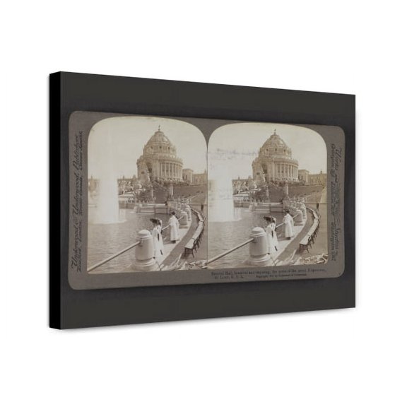 Canvas Print: Festival Hall, View 3, Beautiful And Imposing, The Pivot Of The