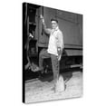 thumbnail image 1 of Canvas Print: Fireman Jus. G. Cooper, Ohio, circa 1918, 1 of 3