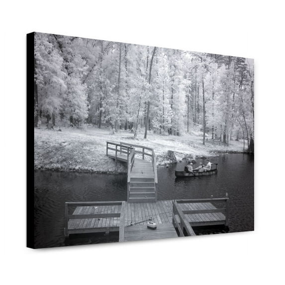 Canvas Print: Fishing In Monroe County, Alabama, 2010